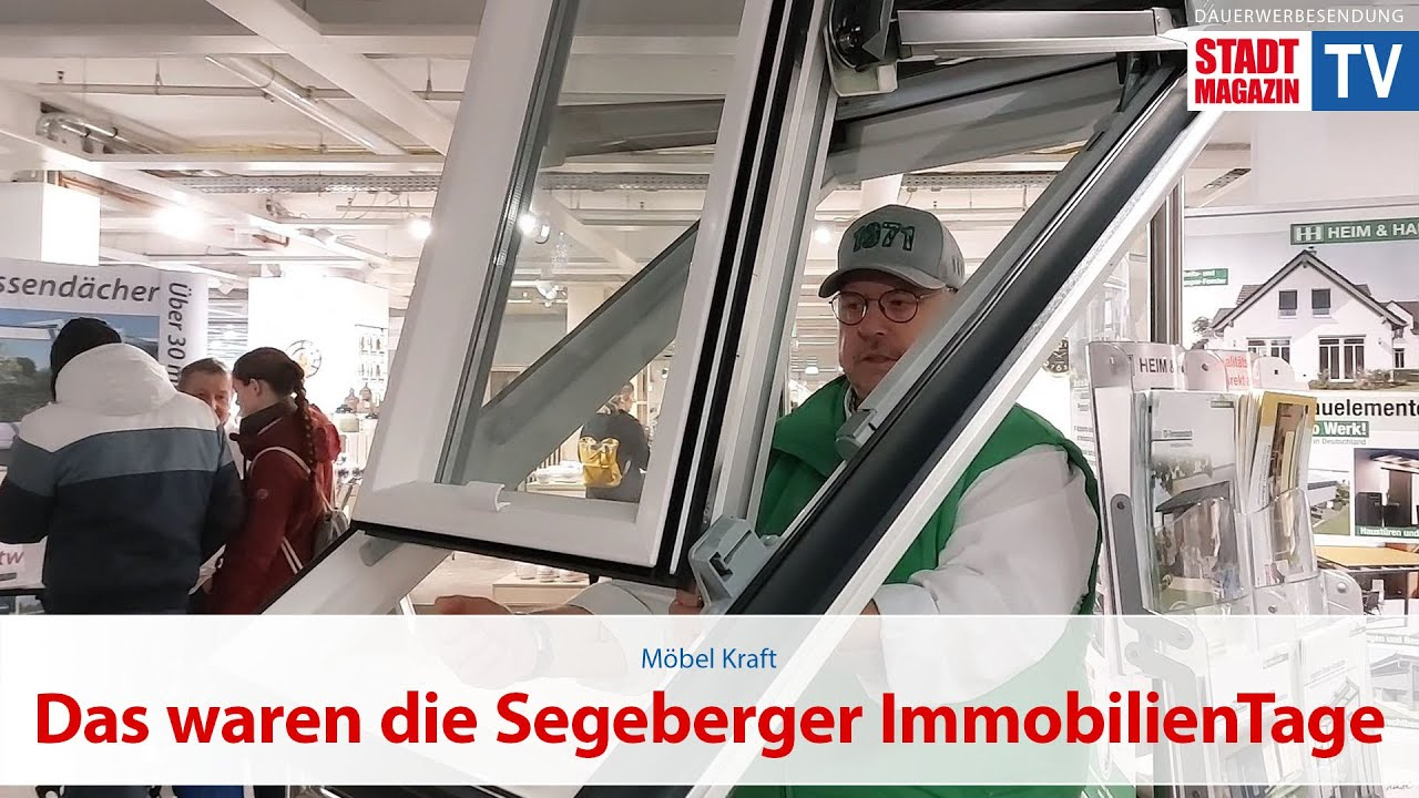 Wir sagen Danke für 2 großartige ImmobilienTage mit ausgebuchtem Ausstellerbereich und vielen Tausenden Besuchern bei Möbel Kraft in Bad Segeberg!